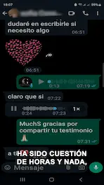 Experiencia de Gabriela