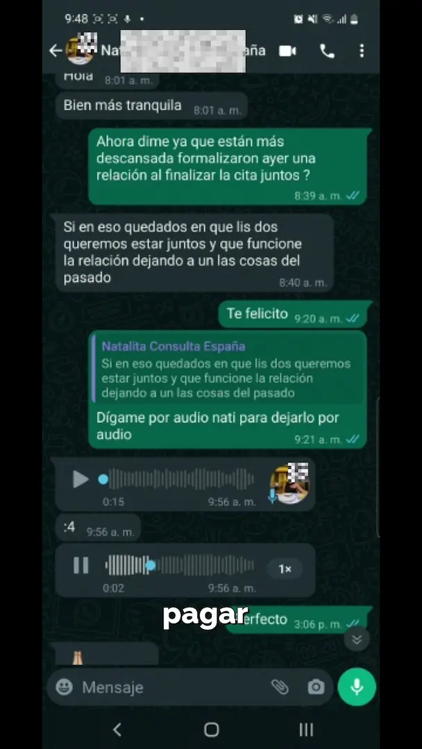 Experiencia de Nohemi